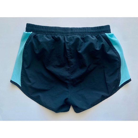 Under Armour Women’s Track Shorts Black / Blue - Picture 2 of 3